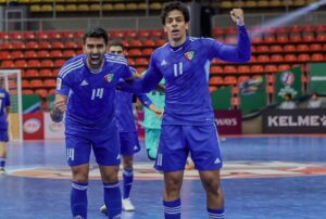 منتخب الصالات يتعادل أمام افغانستان في  كأس آسيا | صور