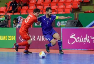منتخب الصالات يتعادل أمام افغانستان في  كأس آسيا | صور