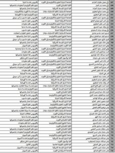 حصريًا..أسماء المقبولين في خطة البعثات الداخلية